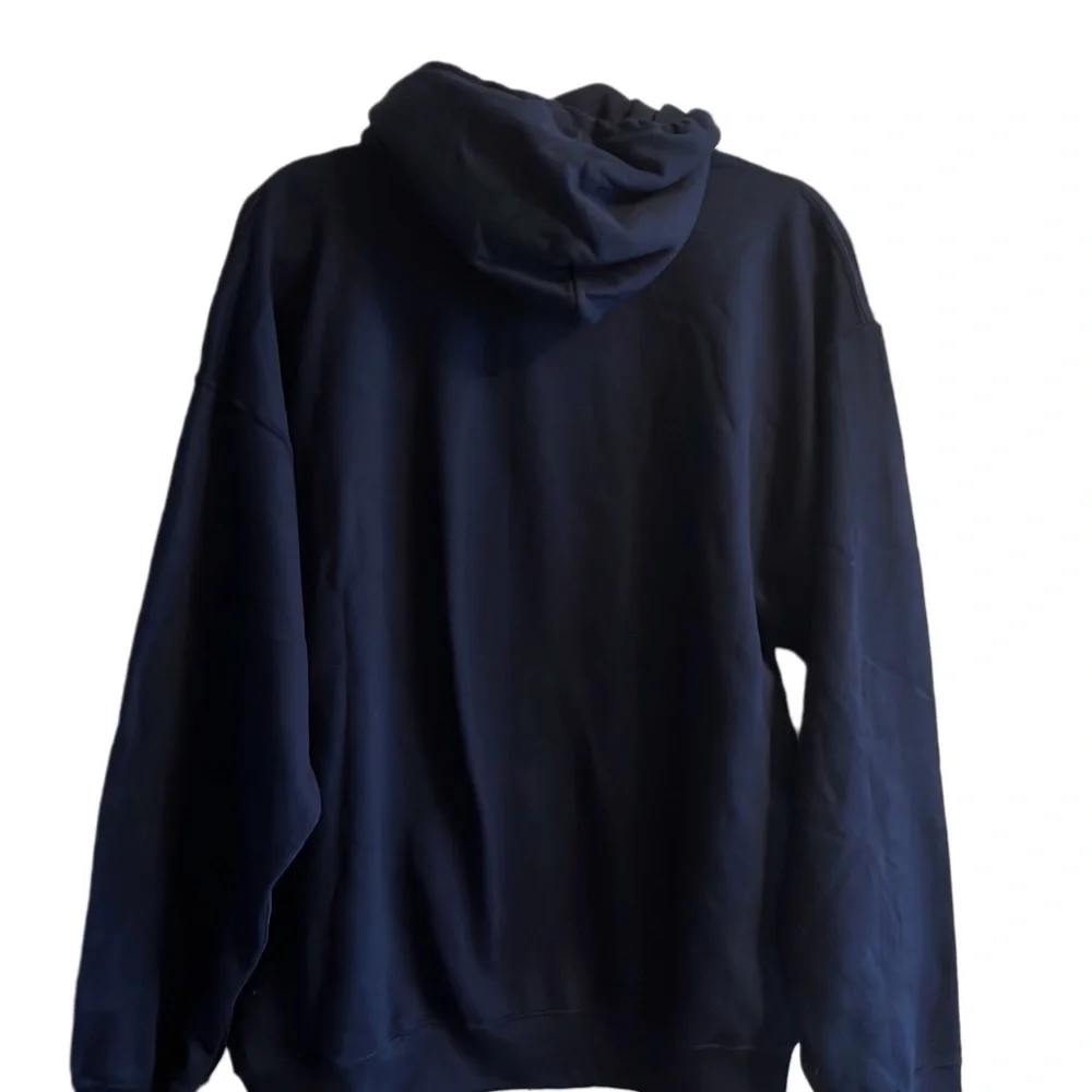 Mens New Dallas Cowboys Navy Blue Hoodie Size Large - Picture 2 of 4